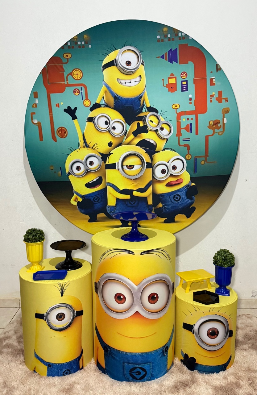Minions - Kit Básico - Ana Monteart Decor