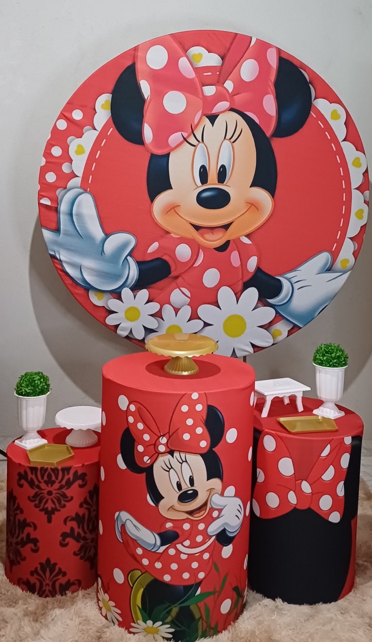 Minnie Vermelha - Kit Básico  - Ana Monteart Decor
