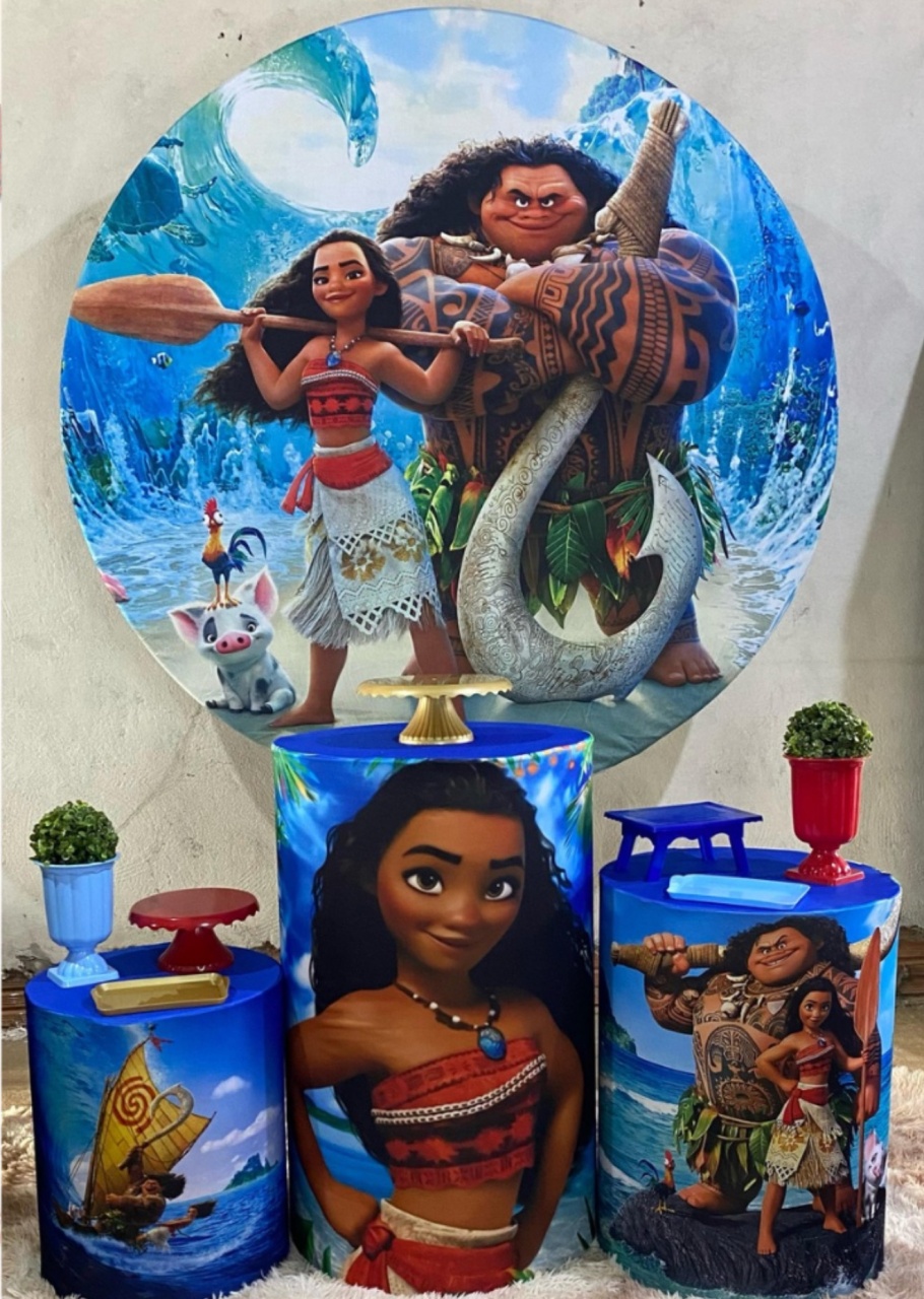Moana Adulta - Kit Básico  - Ana Monteart Decor