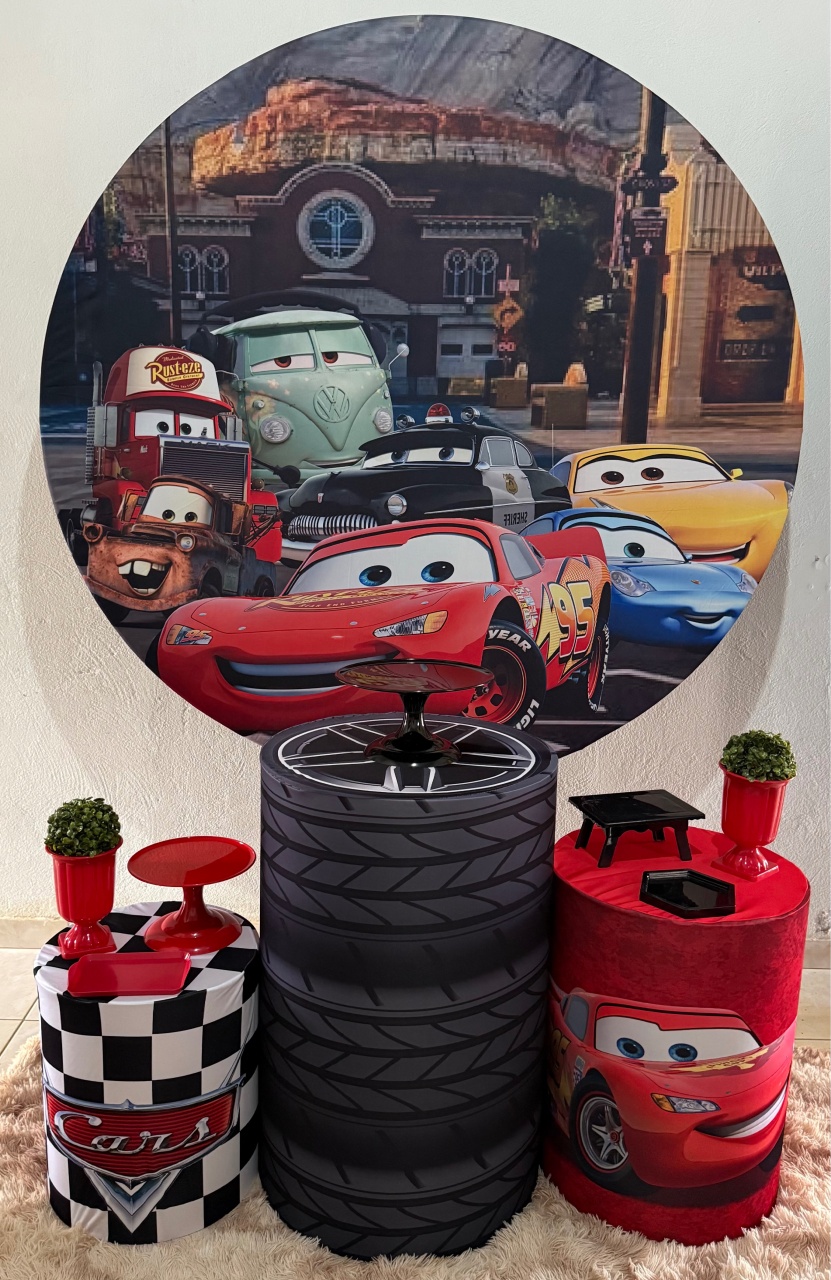 Carros Mcqueen - Kit Básico  - Ana Monteart Decor