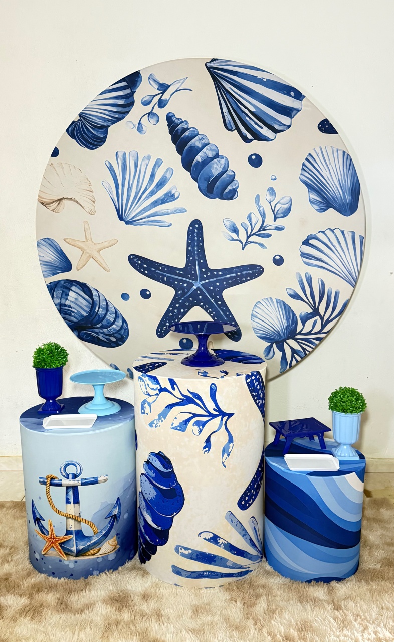 Conchas / Fundo Do Mar - Kit Básico - Ana Monteart Decor
