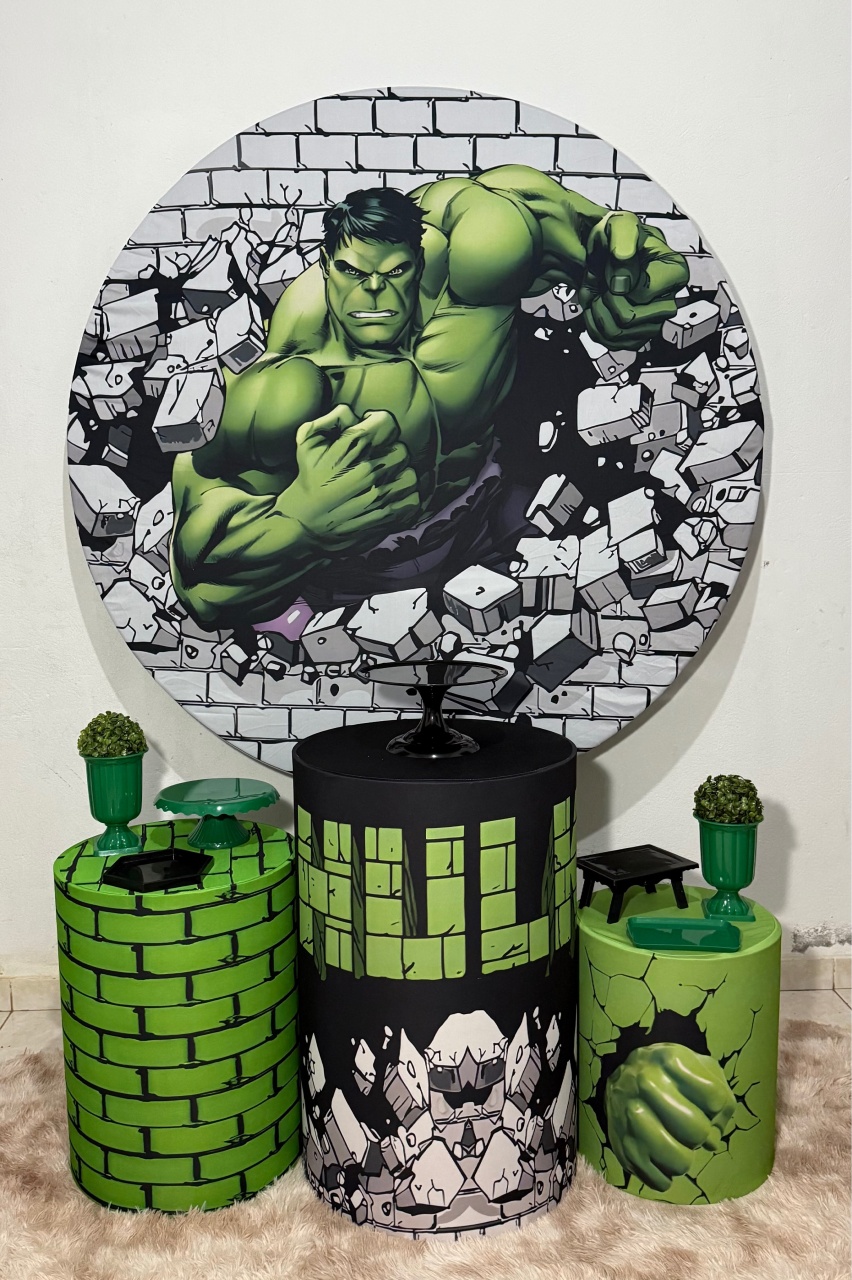 Hulk - Kit Básico - Ana Monteart Decor