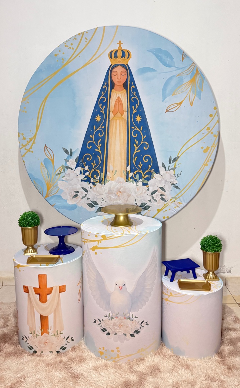 Nossa Senhora Aparecida - Kit Básico - Ana Monteart Decor