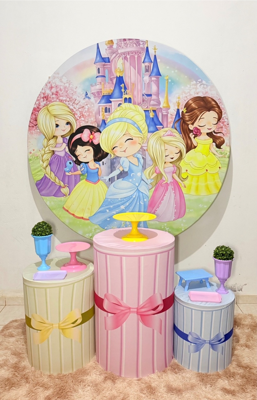 Princesas Cute- Kit Básico - Ana Monteart Decor