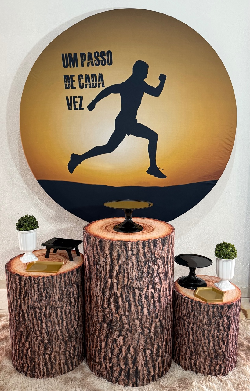 Um Passo de Cada Vez/ Corrida - Kit Básico  - Ana Monteart Decor