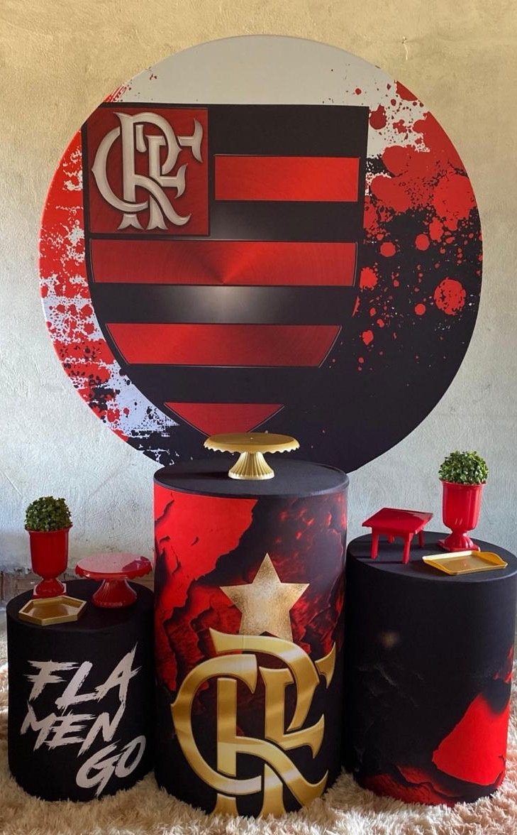 Flamengo - Kit Básico  - Ana Monteart Decor