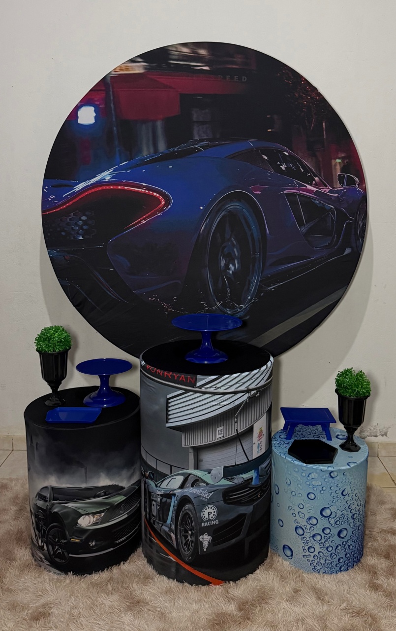 Carros Esportivos - Kit Básico - Ana Monteart Decor