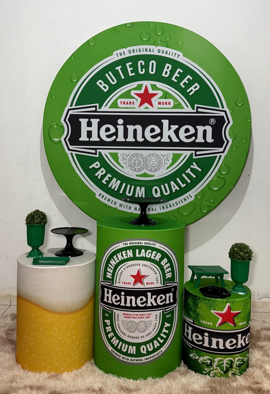 Heineken - Kit Básico  - Ana Monteart Decor