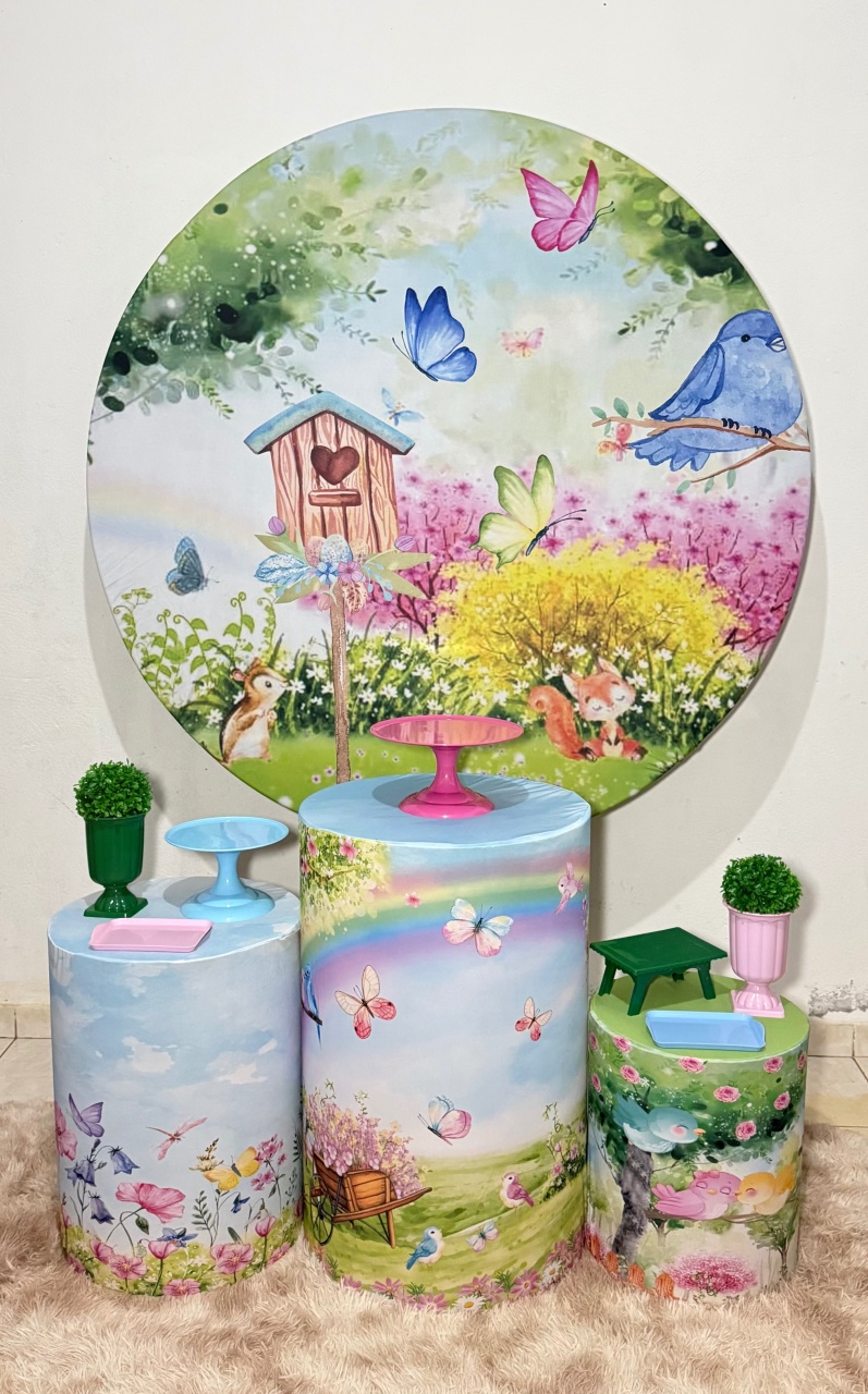 Jardim Encantado das Borboletas - Kit Básico  - Ana Monteart Decor
