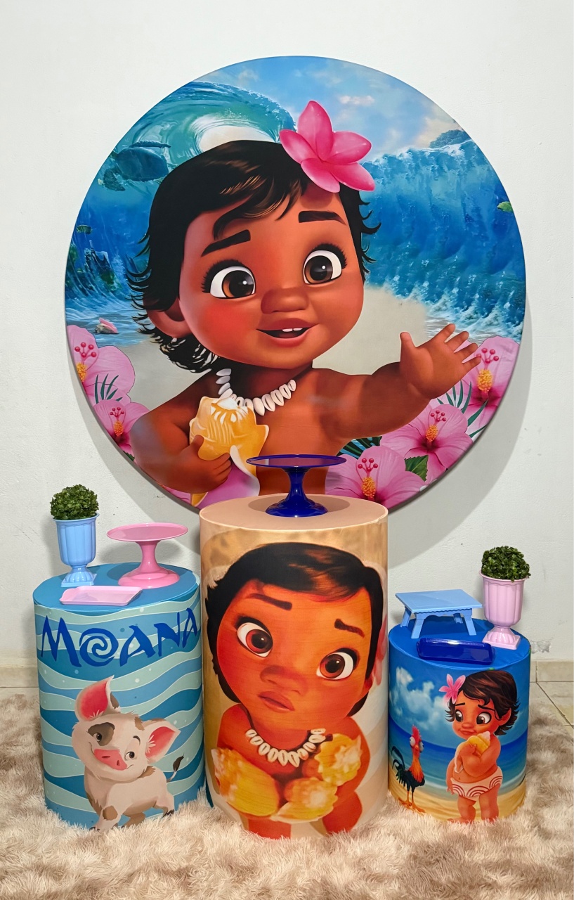 Moana Baby - Kit Básico  - Ana Monteart Decor