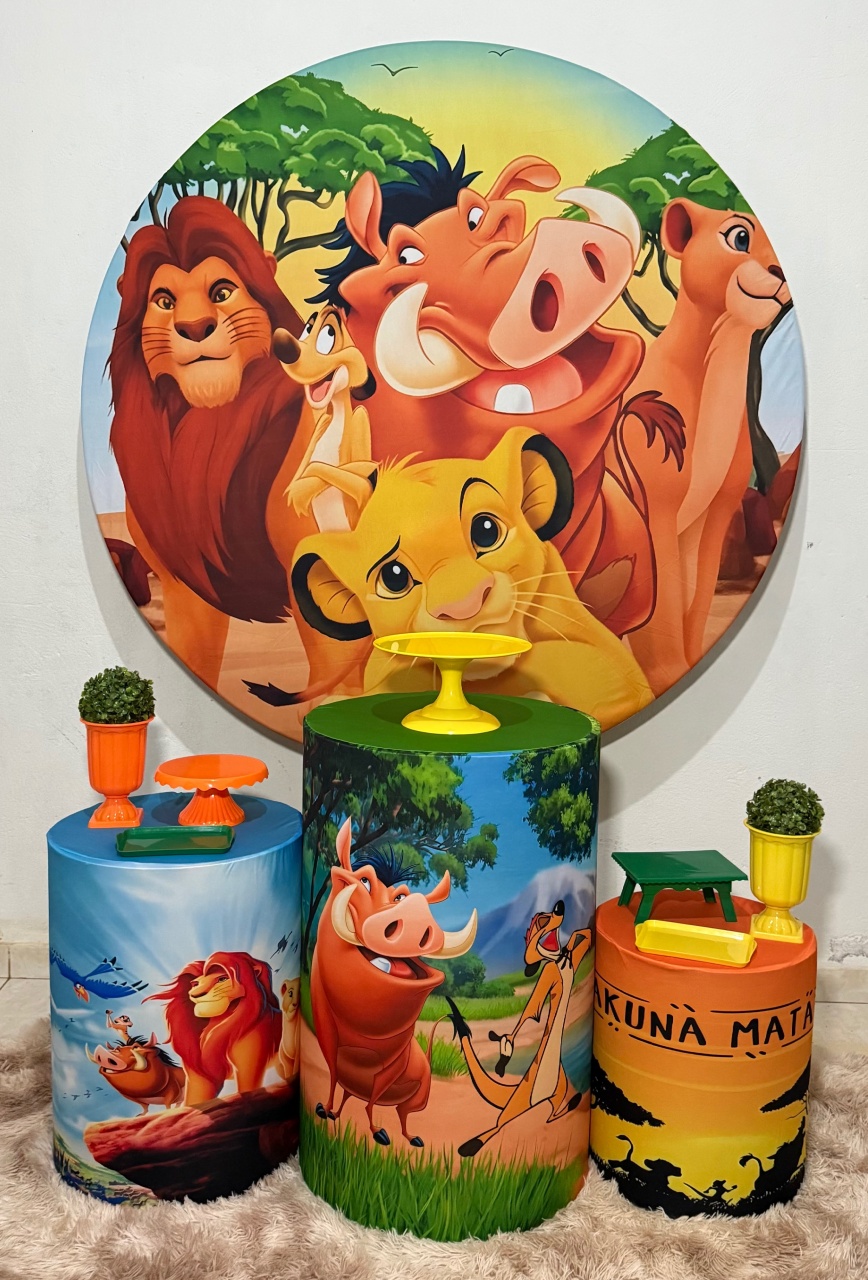 Rei Leão - Kit Básico  - Ana Monteart Decor