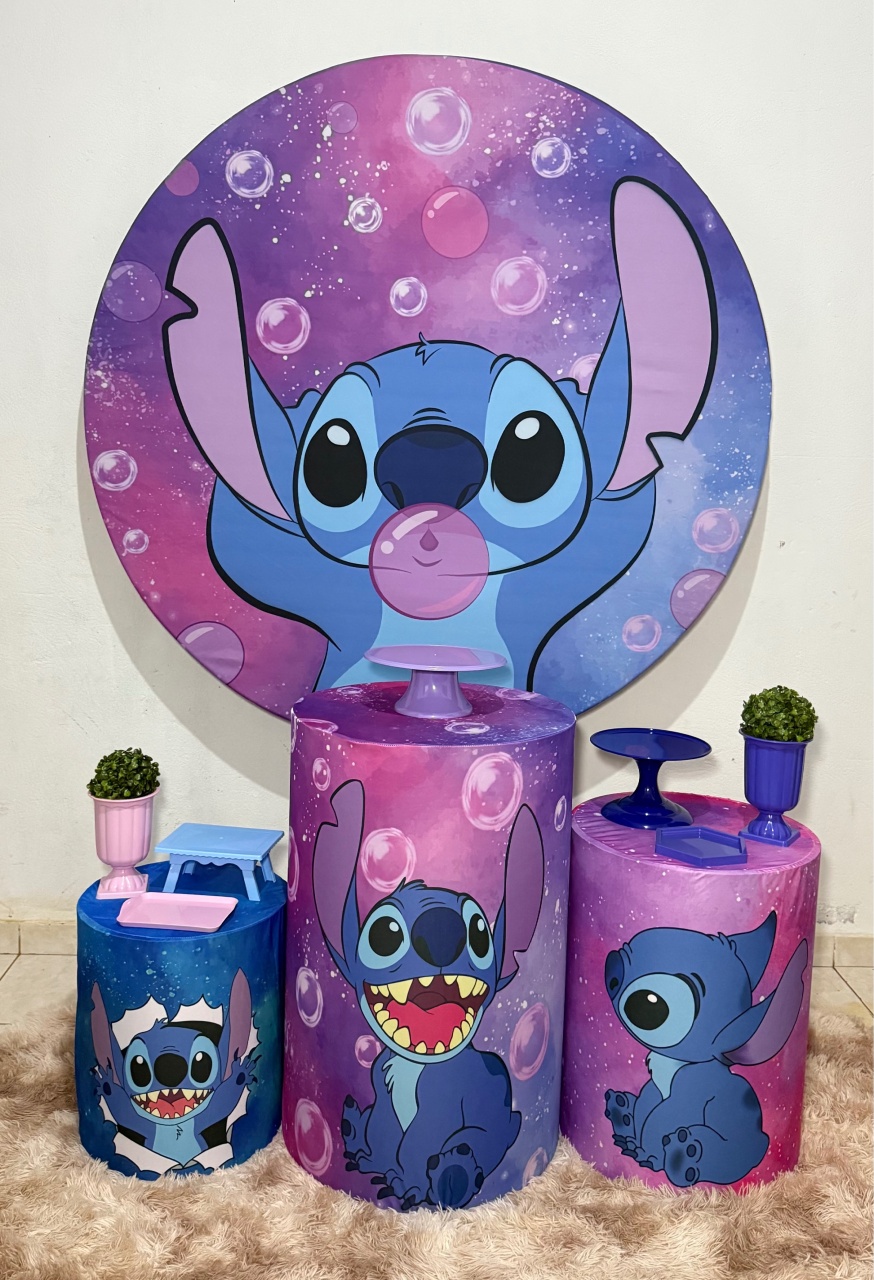 Stitch Chiclete - Kit Básico  - Ana Monteart Decor