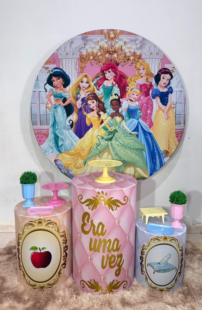 Castelo de Princesas Era Uma Vez - Kit Básico - Ana Monteart Decor