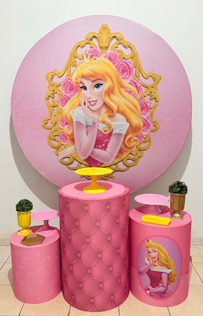 Aurora A Bela Adormecida- Kit Básico  - Ana Monteart Decor
