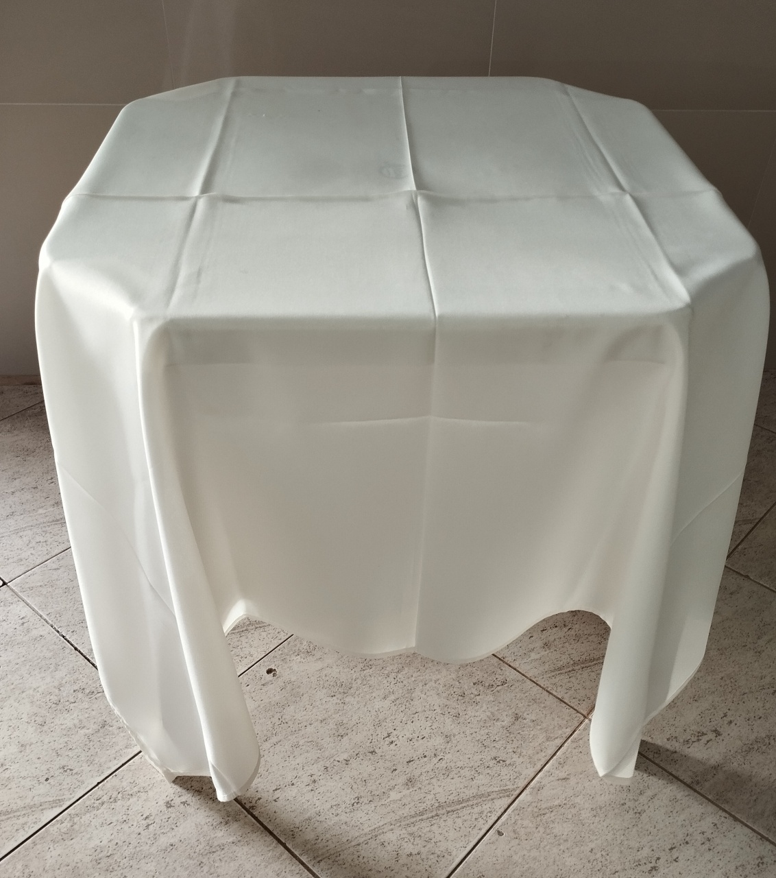 Toalha Quadrada Champanhe  - Adriana lok & Decore