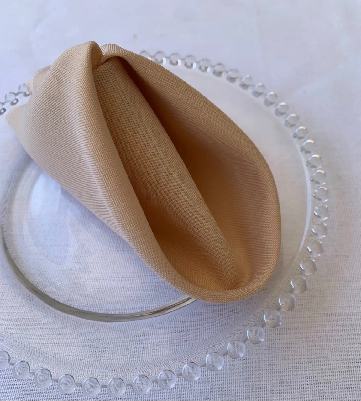 Guardanapos  Bege - Adriana lok & Decore