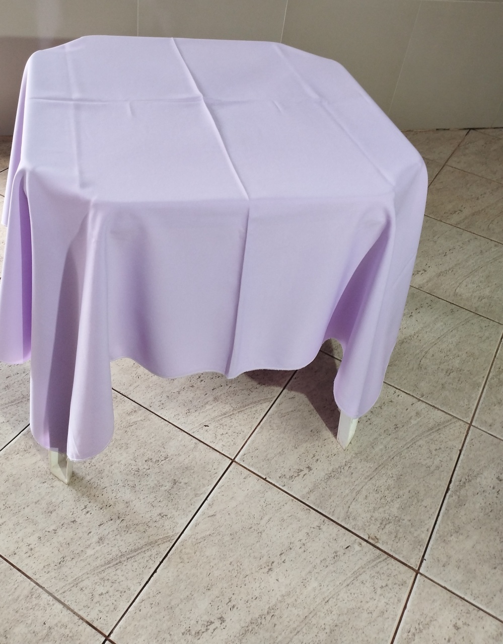 Toalha Quadrada Lilás  - Adriana lok & Decore