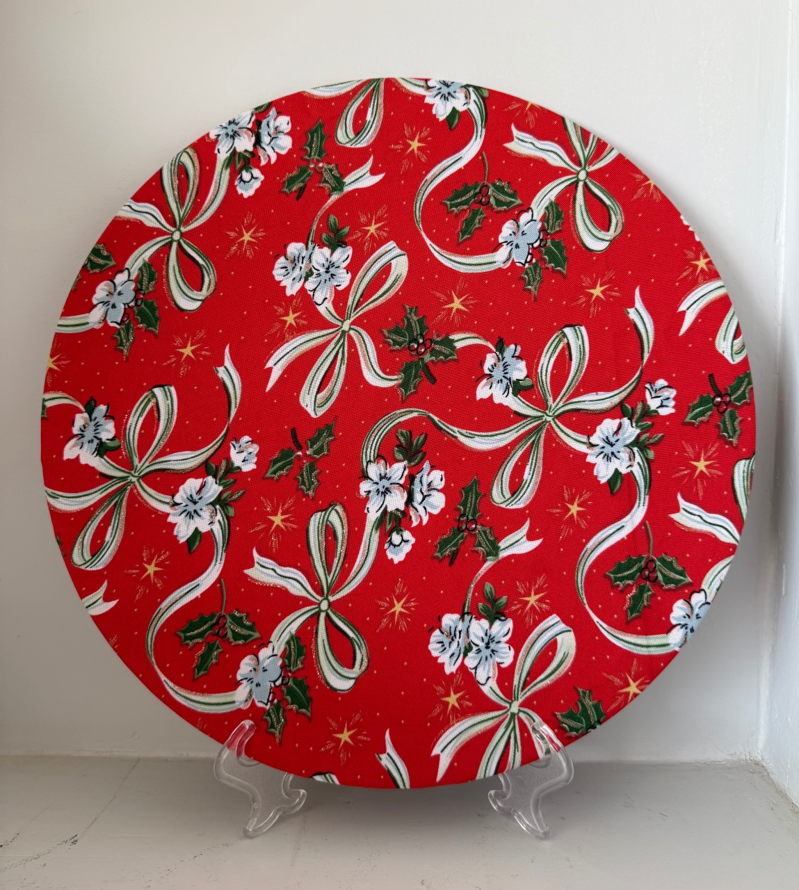 Sousplat Tema Natal  - Adriana lok & Decore