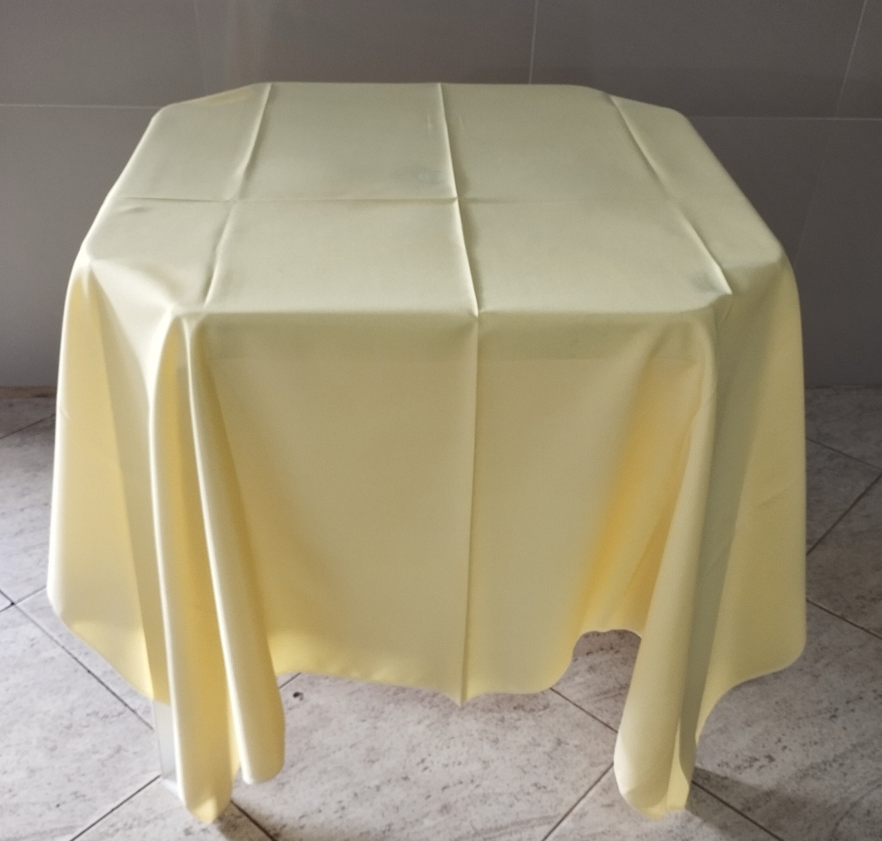 Toalha Quadrada Amarelo Médio  - Adriana lok & Decore