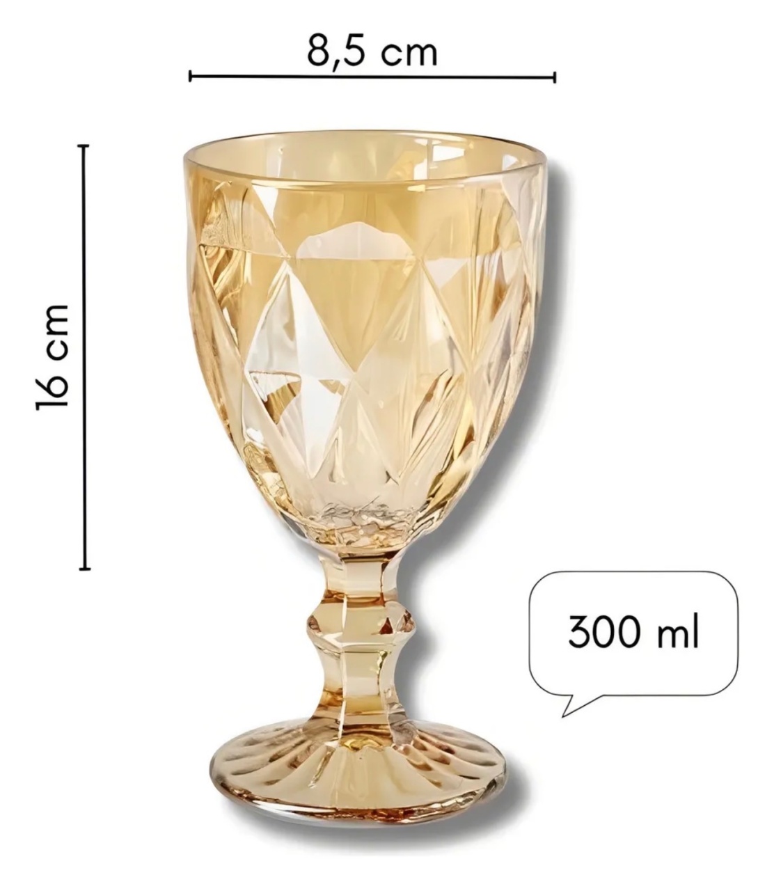 Taça Dourada  - Adriana lok & Decore