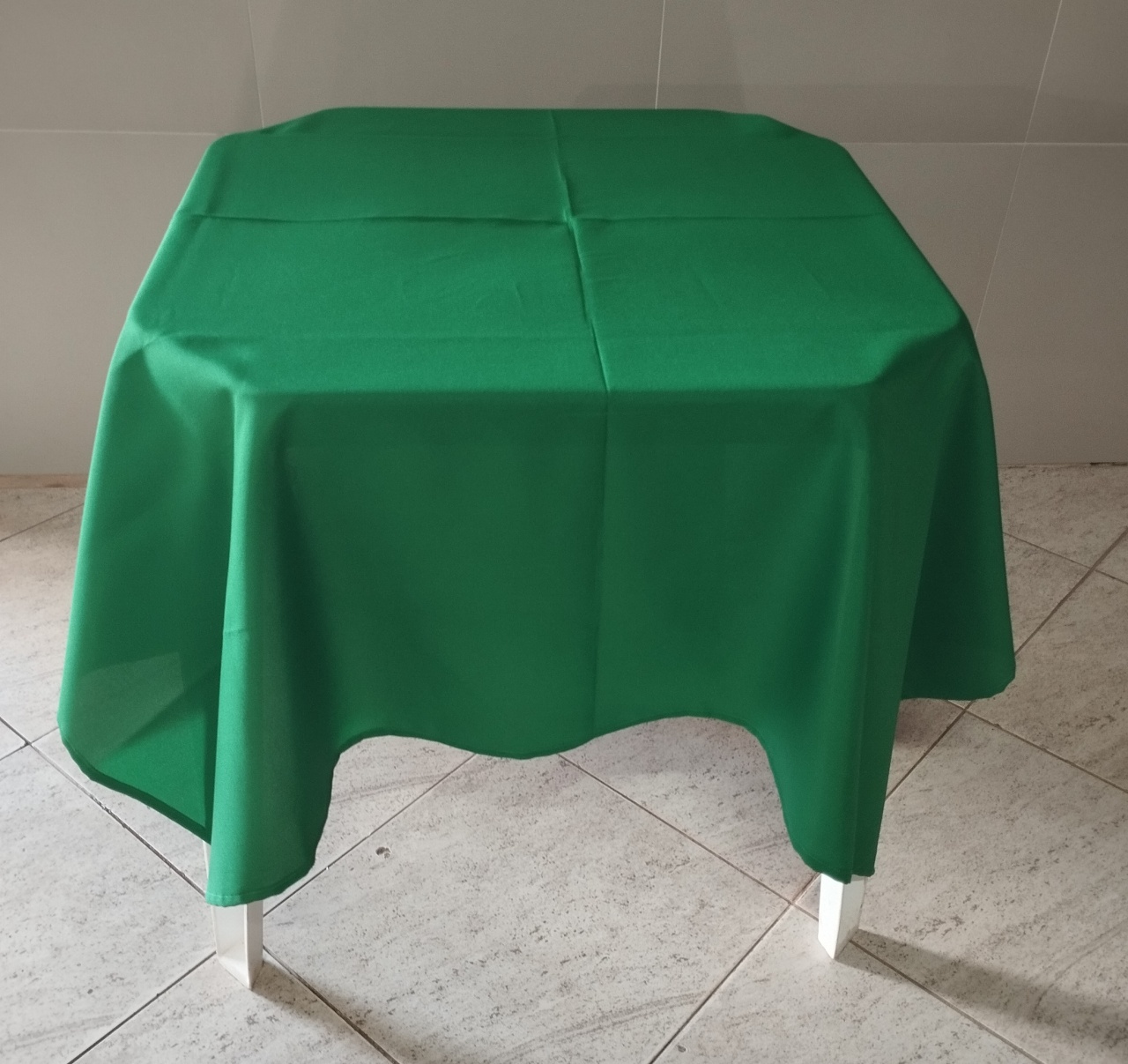 Toalha Quadrada Verde Escuro - Adriana lok & Decore