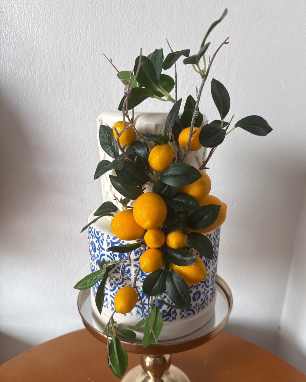 Bolo Fake Limão Siciliano  - Adriana lok & Decore