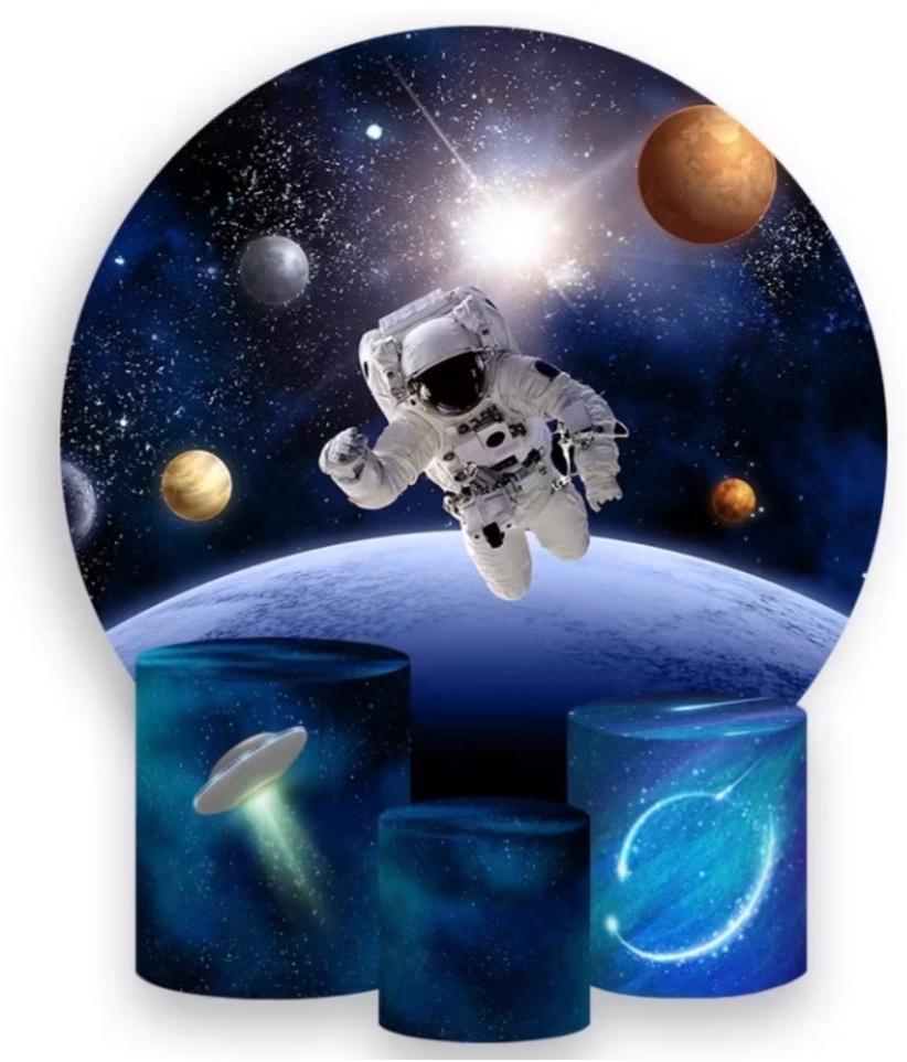 Astronauta Kit Prata  - alfestas