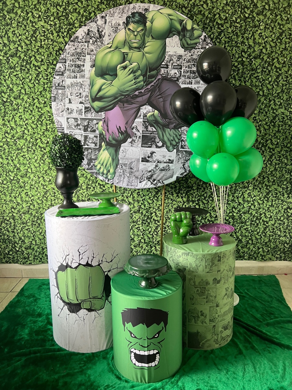 Hulk Kit Prata  - alfestas
