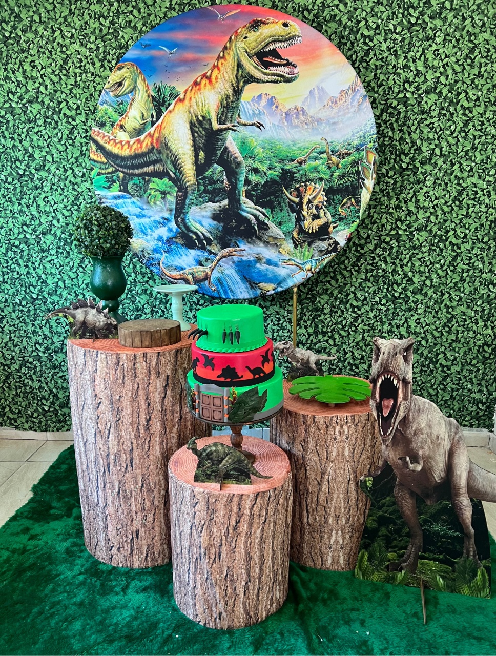 Dinossauro Kit Prata 2  - alfestas