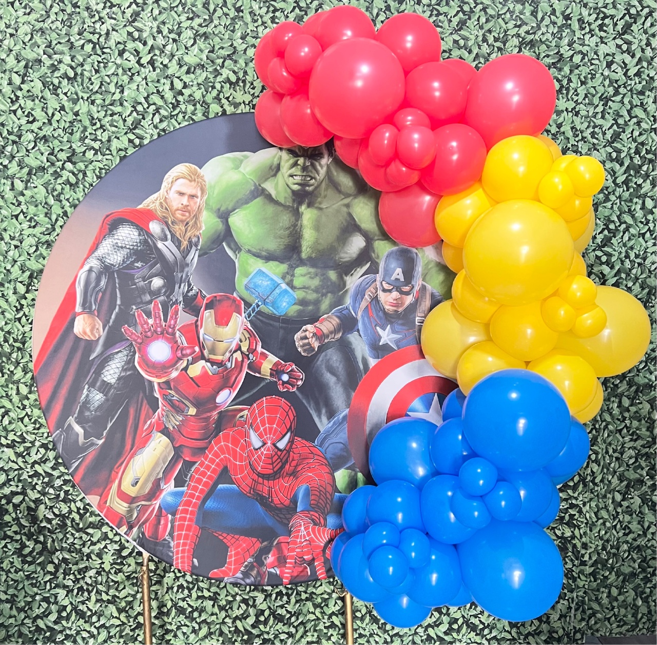 Arco de Balão 3 Cores  - alfestas