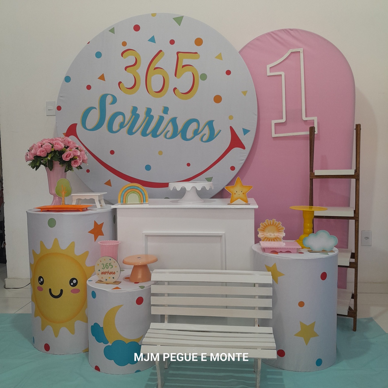 Kit Diamante 365 Sorrisos Menina - MJM PEGUE E MONTE