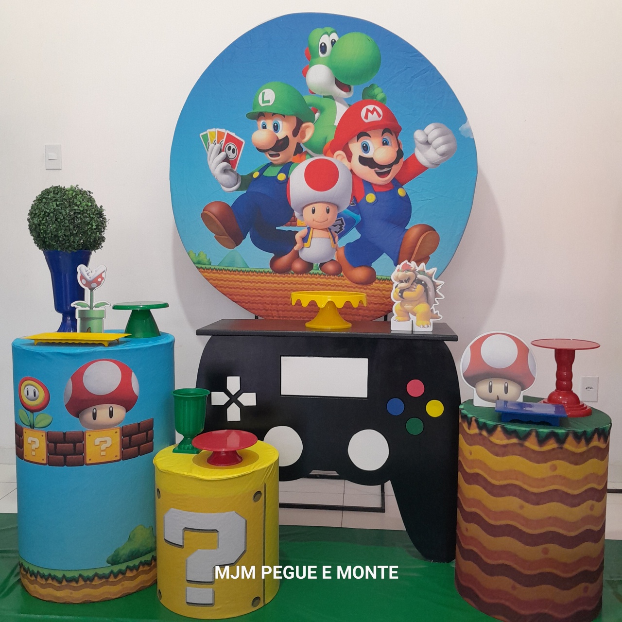 Kit Pérola Mario Bros (Game) - MJM PEGUE E MONTE