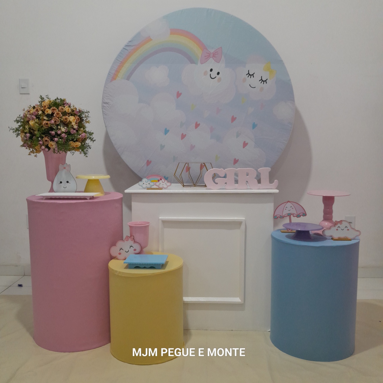 Kit Perola Chuva de Amor - MJM PEGUE E MONTE