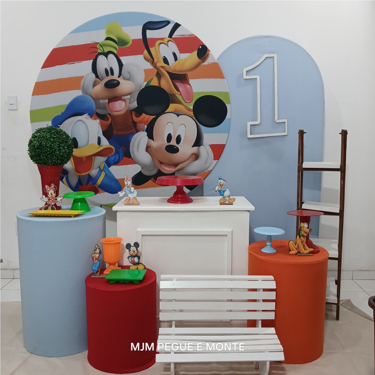 Kit Diamante Turma Do Mickey 02 - MJM PEGUE E MONTE