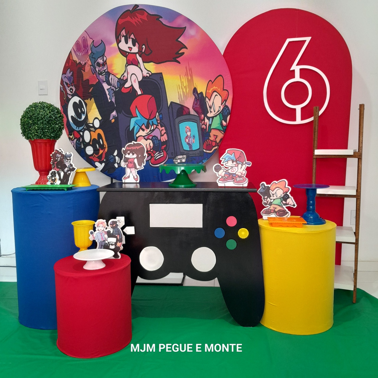 Kit Diamante Friday Night Funkin - MJM PEGUE E MONTE