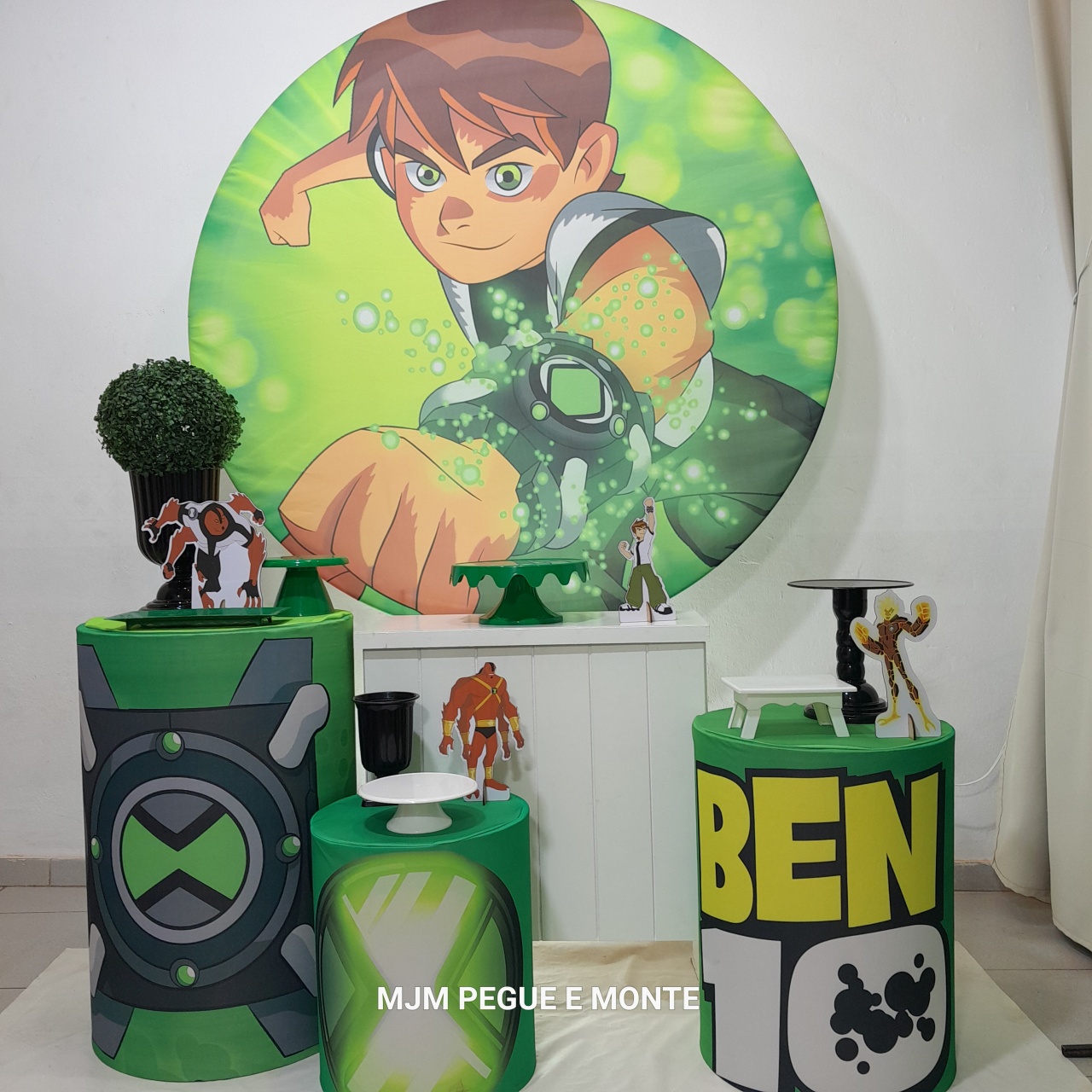 Kit Perola Ben 10 - MJM PEGUE E MONTE