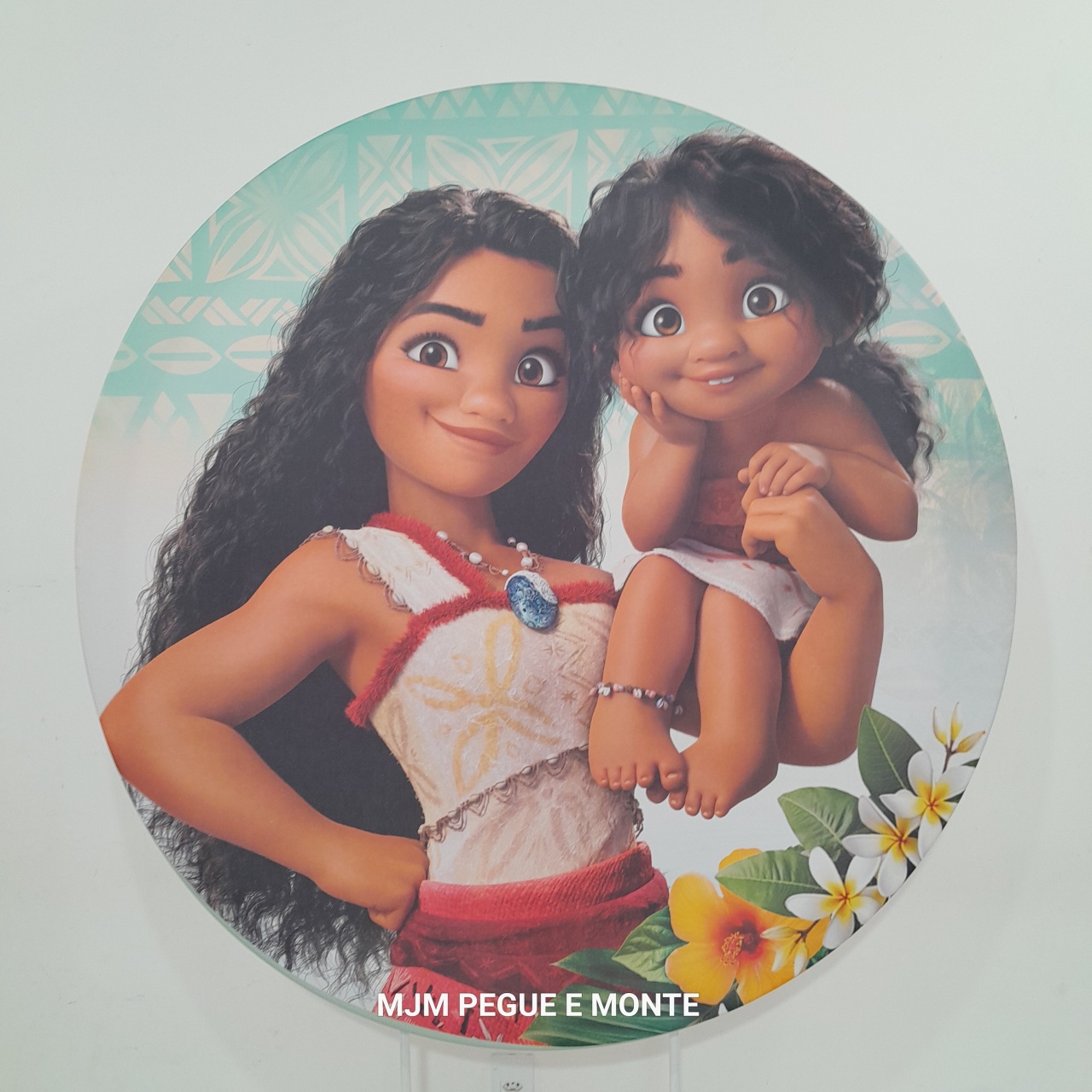 Capa Painel Redondo Moana Irmã - MJM PEGUE E MONTE
