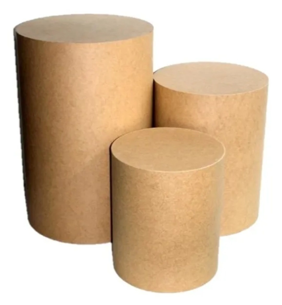 Trio de Cilindro Mdf - MJM PEGUE E MONTE
