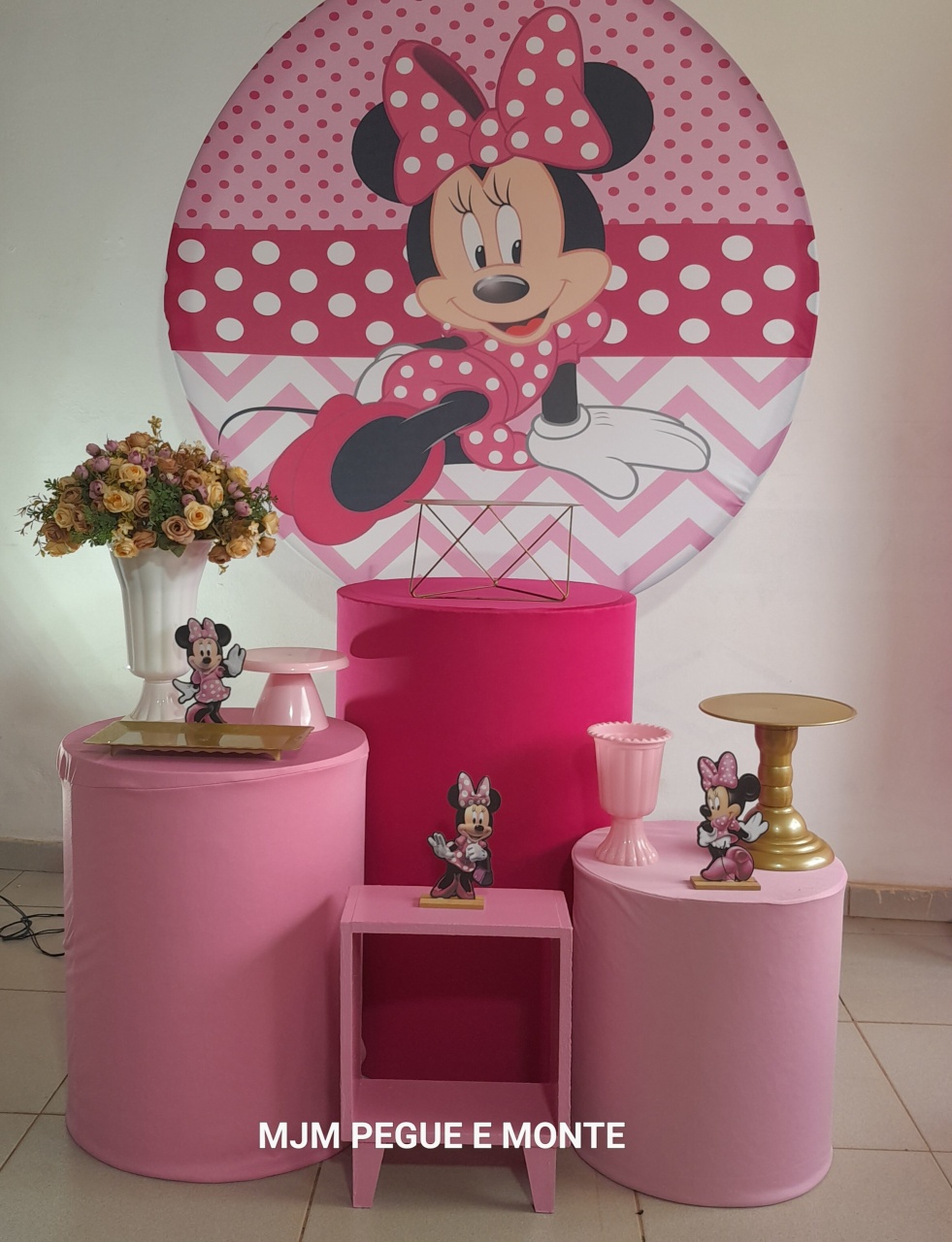Kit Esmeralda Minnie Rosa - MJM PEGUE E MONTE