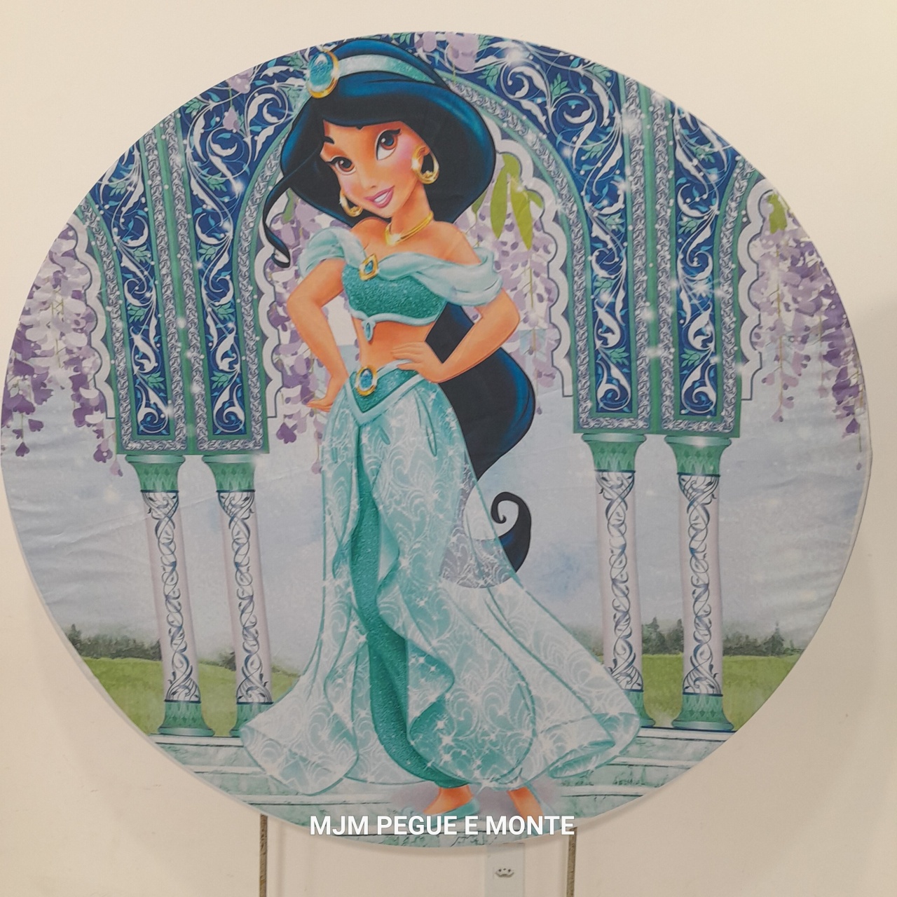Capa Painel Redondo Jasmine - MJM PEGUE E MONTE