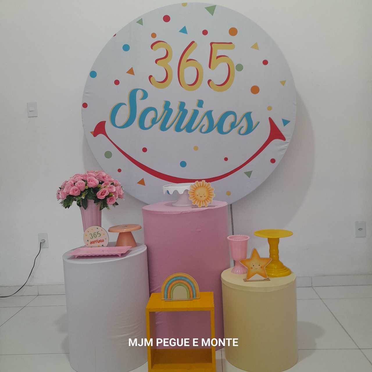 Kit Esmeralda 365 Sorrisos Menina - MJM PEGUE E MONTE