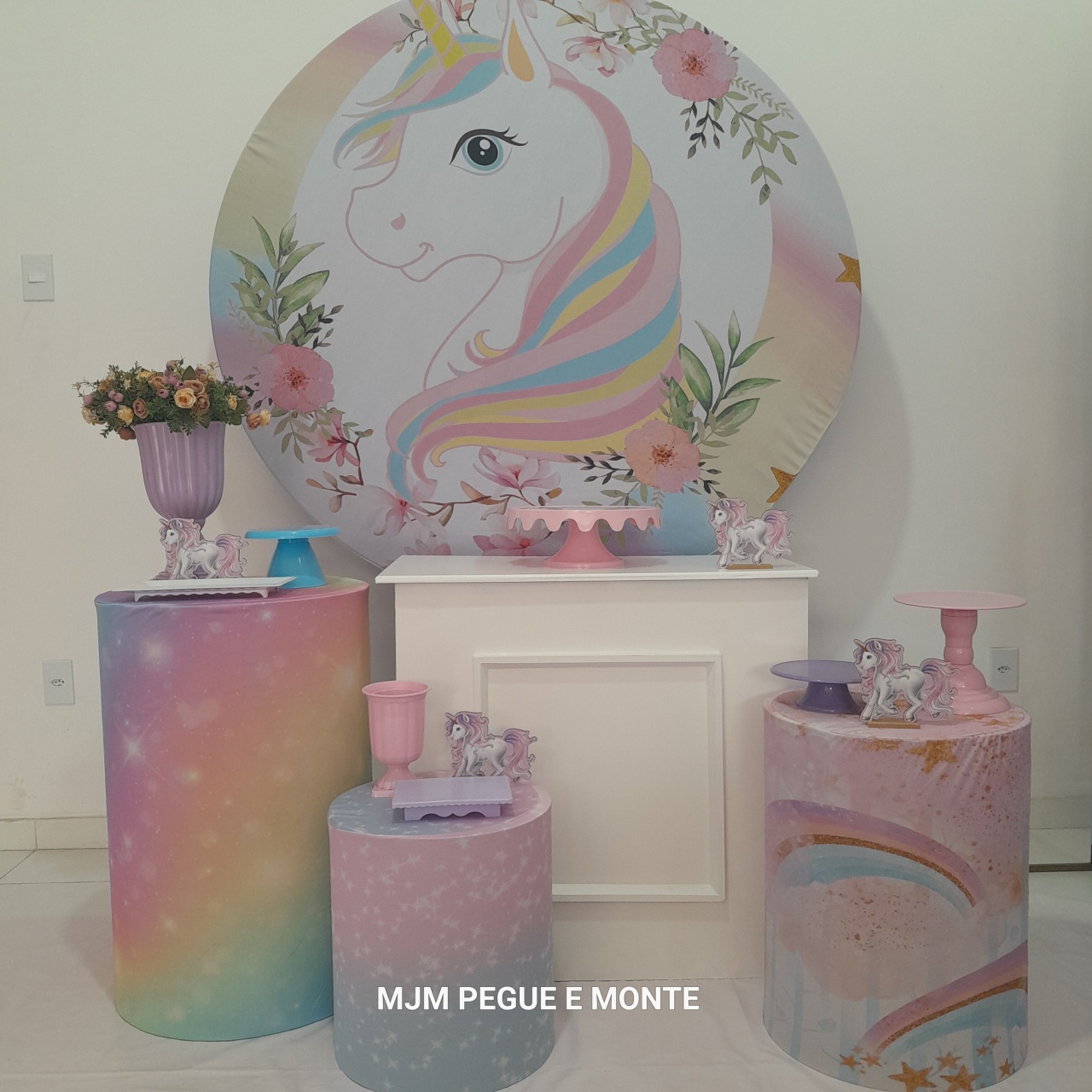 Kit Pérola Unicórnio 01 - MJM PEGUE E MONTE