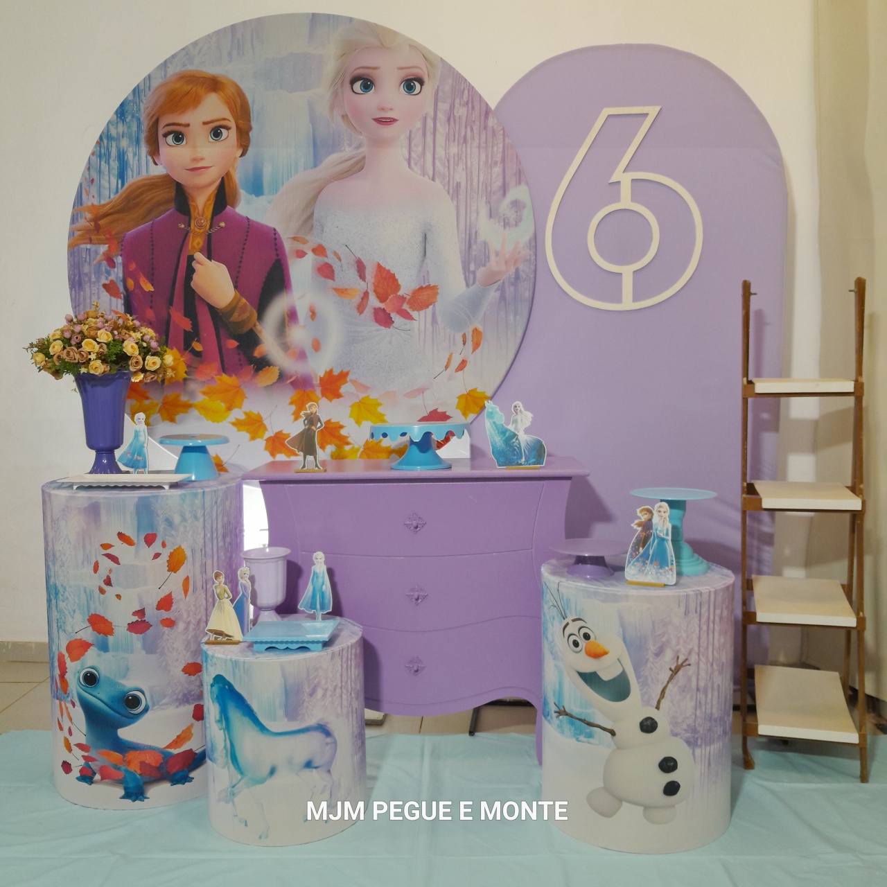 Kit Diamante Frozen 02 - MJM PEGUE E MONTE