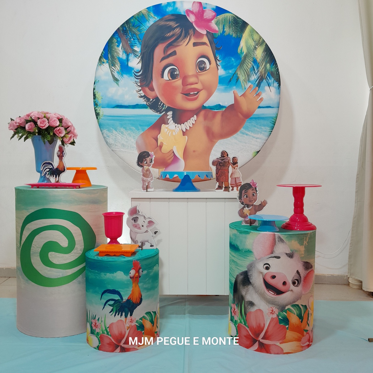 Kit Pérola Moana Baby - MJM PEGUE E MONTE