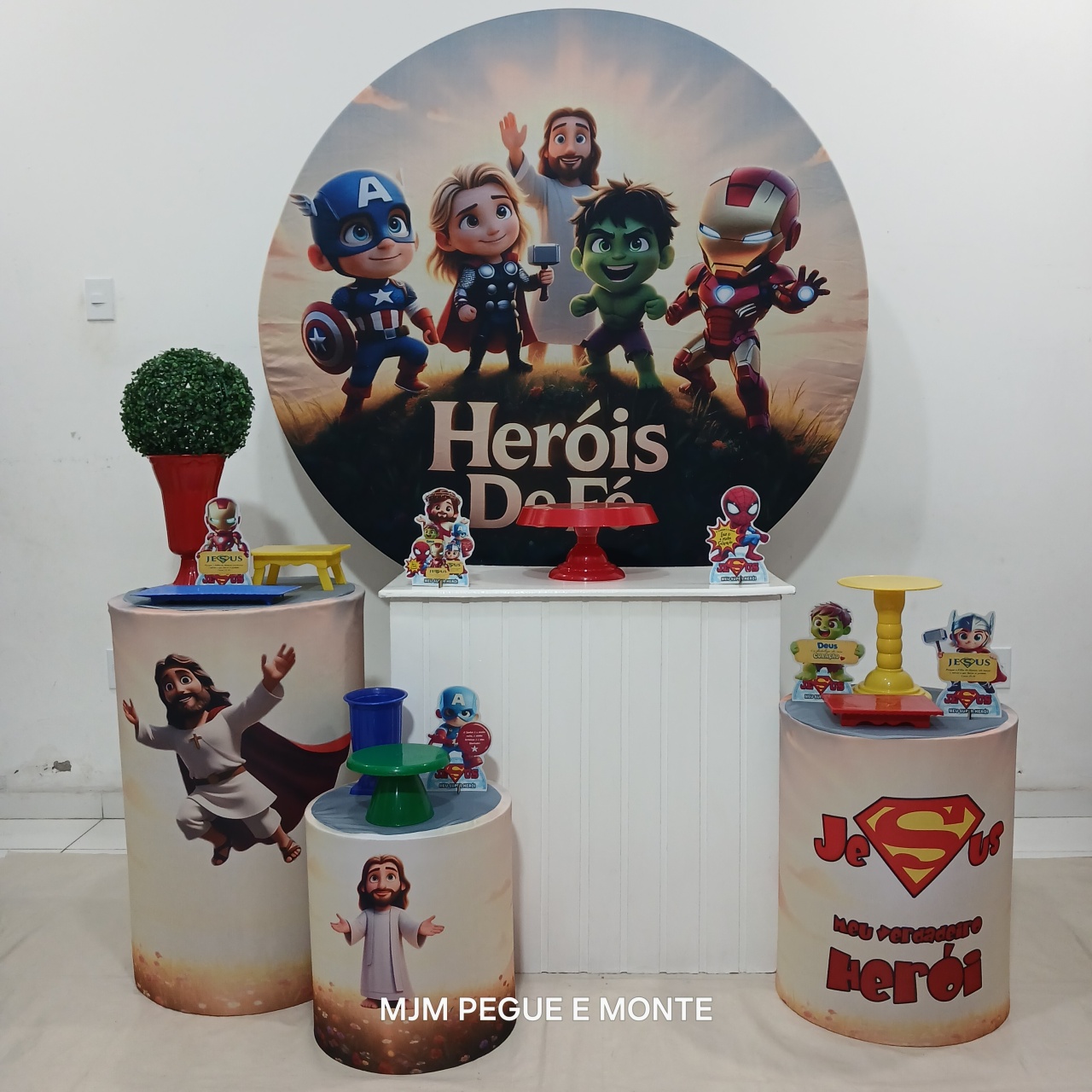 Kit Pérola Heróis da Fé - MJM PEGUE E MONTE