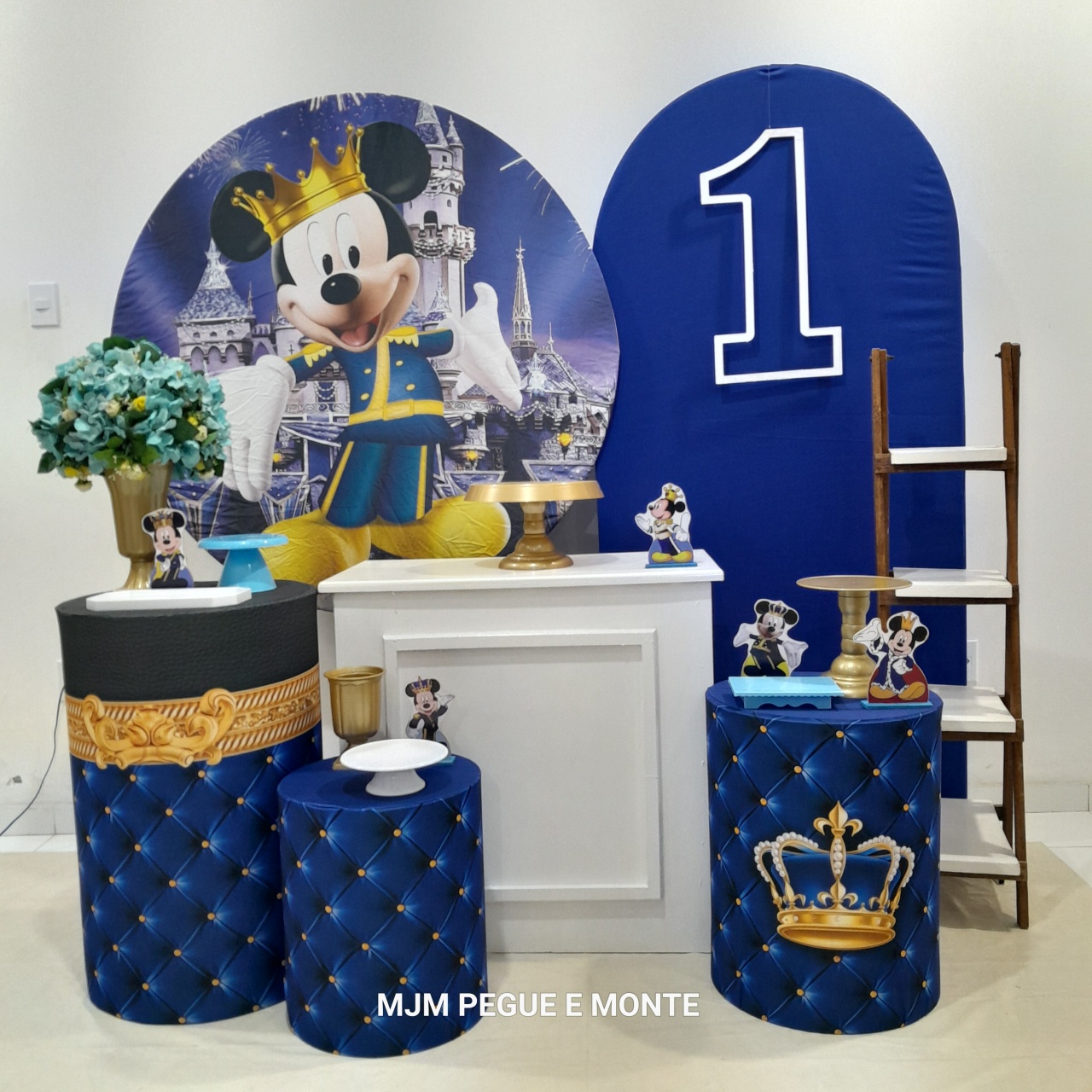 Kit Diamante Mickey Realeza - MJM PEGUE E MONTE