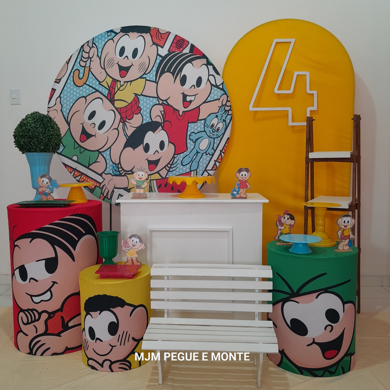 Kit Diamante Turma da Monica - MJM PEGUE E MONTE