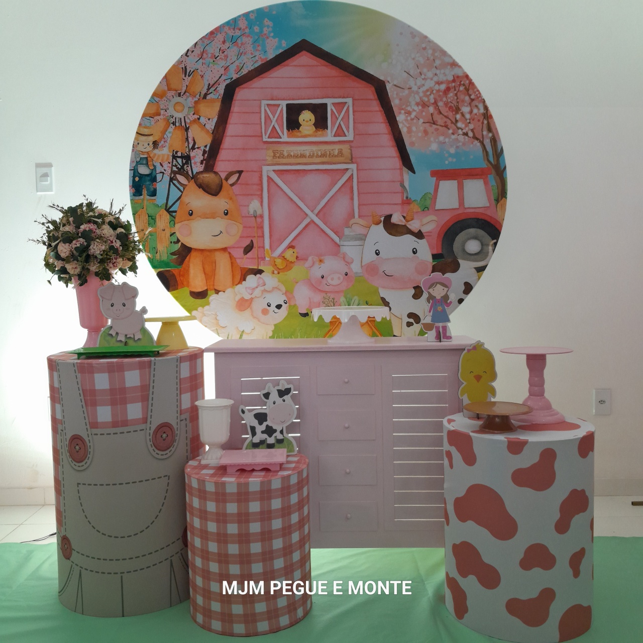 Kit Perola Fazendinha Menina - MJM PEGUE E MONTE