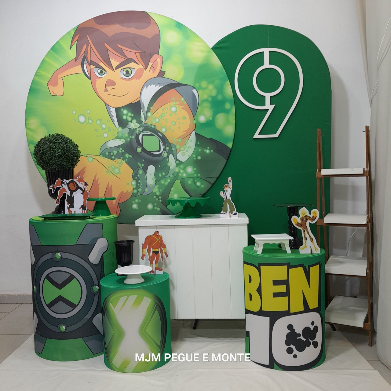 Kit Diamante Ben 10 - MJM PEGUE E MONTE