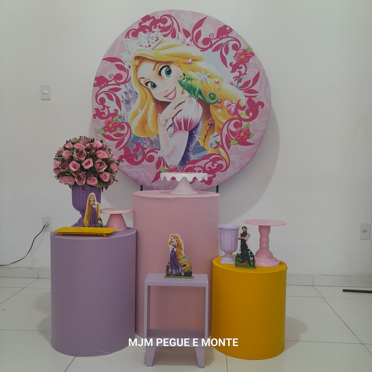Kit Esmeralda Rapunzel - MJM PEGUE E MONTE